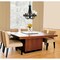 Westinghouse Chandelier 60W 5-Light Barnwell, Textured Iron Barnwood Clear Hammered Glass 6331900 - alternate 3